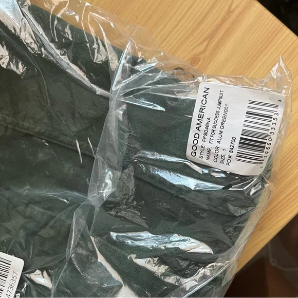 New Good American FIT FOR SUCCESS JUMPSUIT - Picture 7 of 9